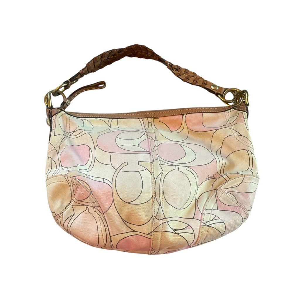 Coach Pastel Signature Hobo Bag